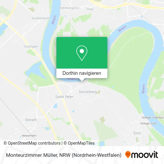 Monteurzimmer Müller Karte