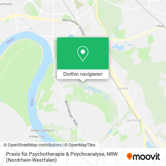 Praxis für Psychotherapie & Psychoanalyse Karte