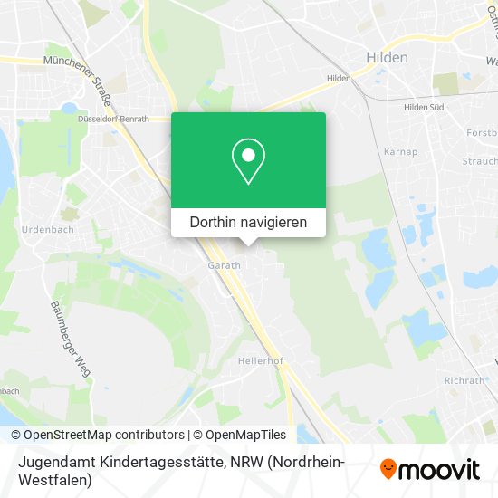 Jugendamt Kindertagesstätte Karte