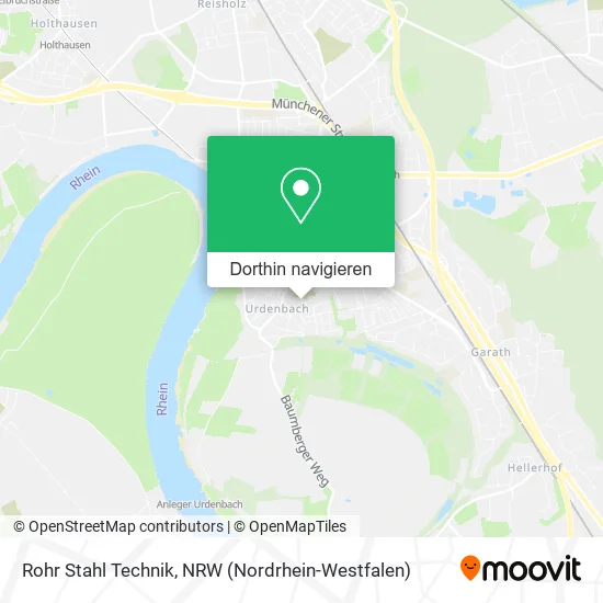 Rohr Stahl Technik Karte