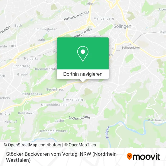 Stöcker Backwaren vom Vortag Karte