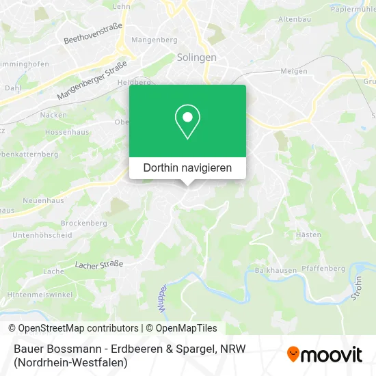 Bauer Bossmann - Erdbeeren & Spargel Karte