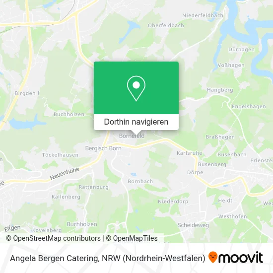 Angela Bergen Catering Karte