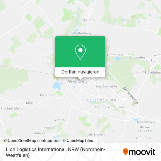 Lion Logistics International Karte