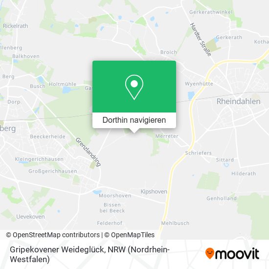 Gripekovener Weideglück Karte