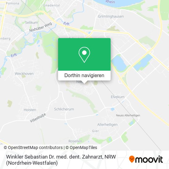 Winkler Sebastian Dr. med. dent. Zahnarzt Karte