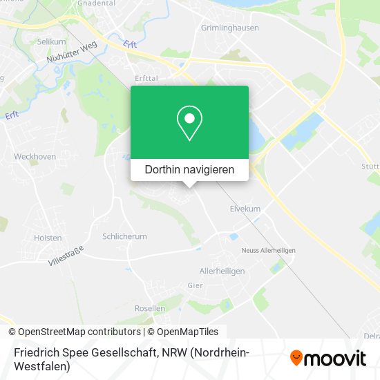 Friedrich Spee Gesellschaft Karte