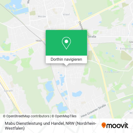 Mabu Dienstleistung und Handel Karte