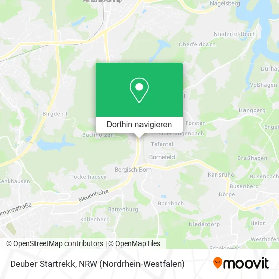 Deuber Startrekk Karte