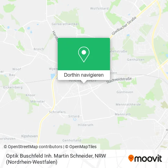 Optik Buschfeld Inh. Martin Schneider Karte