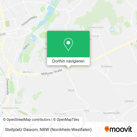 Stellplatz Dawom Karte