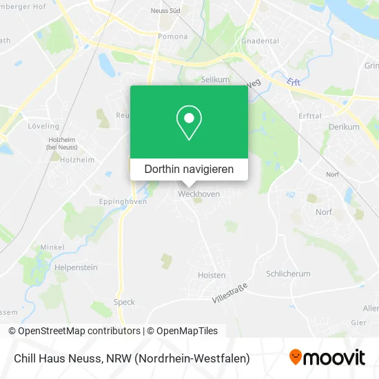Chill Haus Neuss Karte