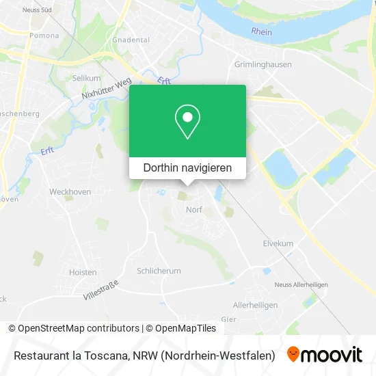 Restaurant la Toscana Karte