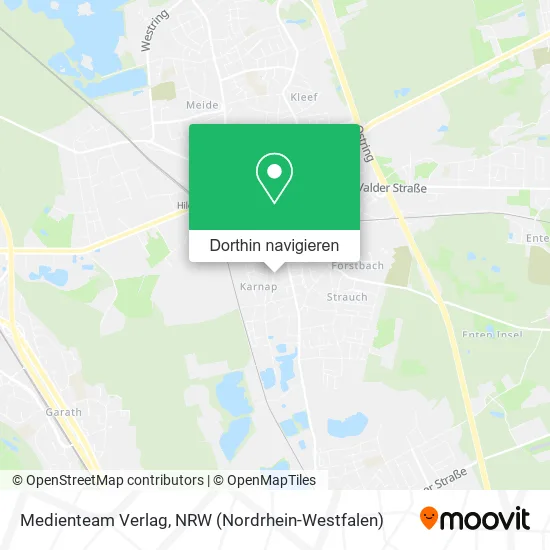 Medienteam Verlag Karte