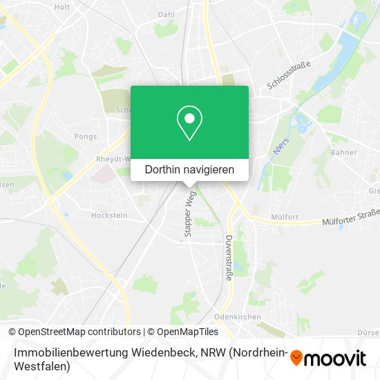 Immobilienbewertung Wiedenbeck Karte