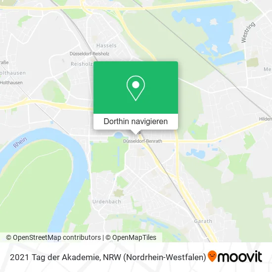 2021 Tag der Akademie Karte