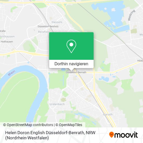 Helen Doron English Düsseldorf-Benrath Karte