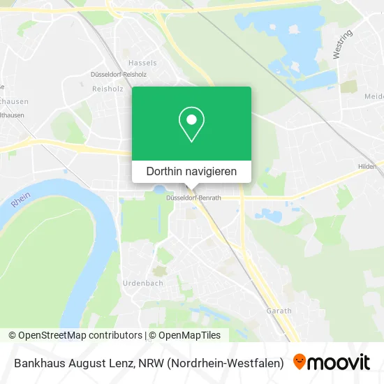 Bankhaus August Lenz Karte