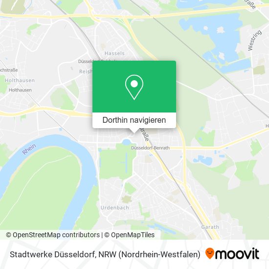 Stadtwerke Düsseldorf Karte