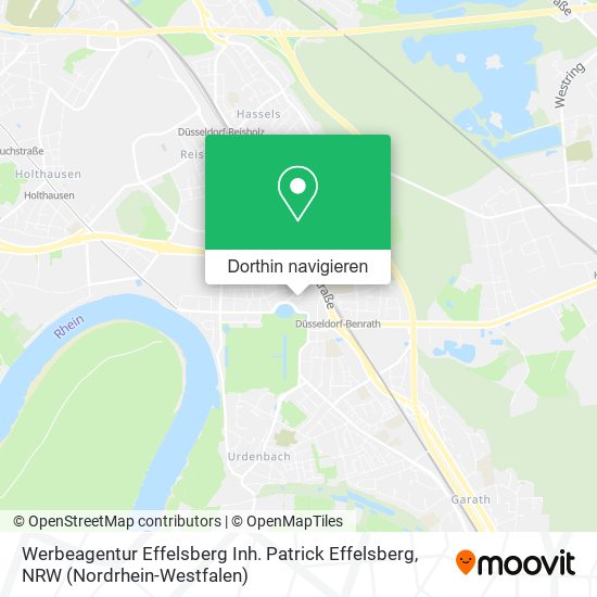 Werbeagentur Effelsberg Inh. Patrick Effelsberg Karte