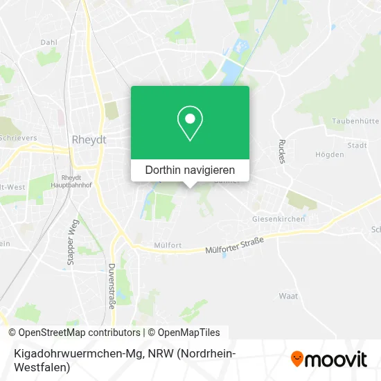 Kigadohrwuermchen-Mg Karte