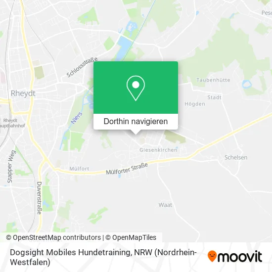 Dogsight Mobiles Hundetraining Karte