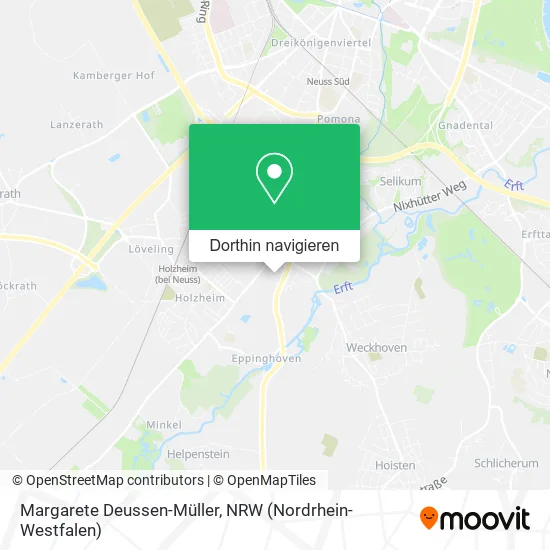 Margarete Deussen-Müller Karte