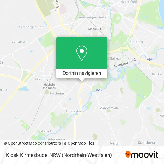 Kiosk Kirmesbude Karte