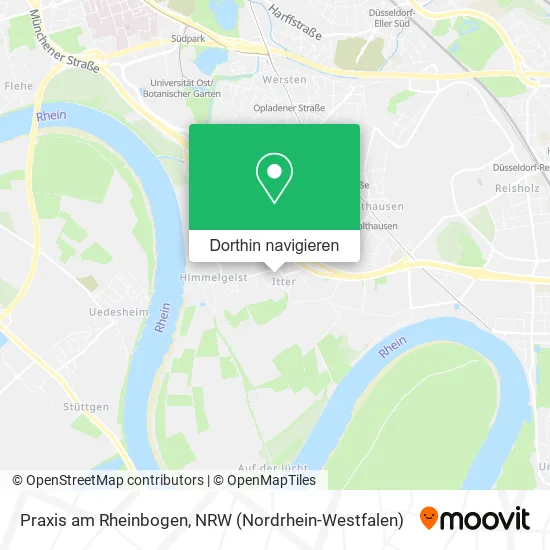 Praxis am Rheinbogen Karte