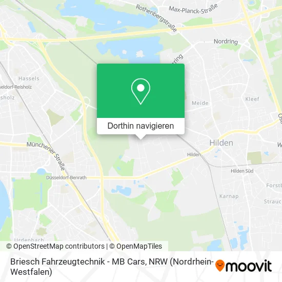 Briesch Fahrzeugtechnik - MB Cars Karte