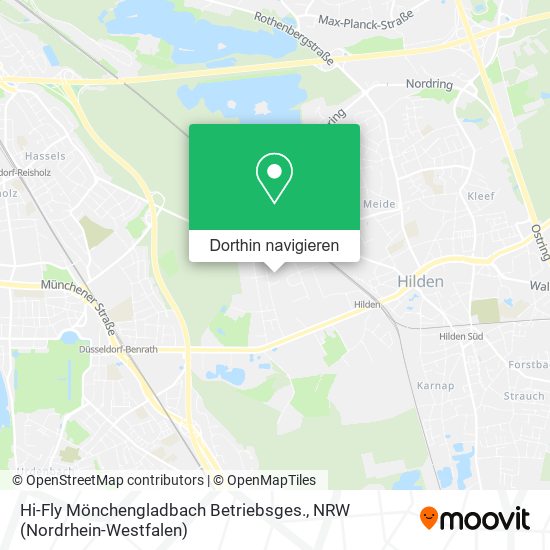 Hi-Fly Mönchengladbach Betriebsges. Karte