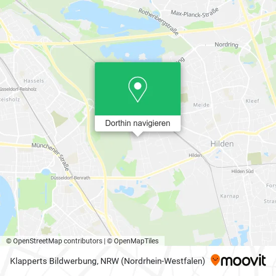 Klapperts Bildwerbung Karte