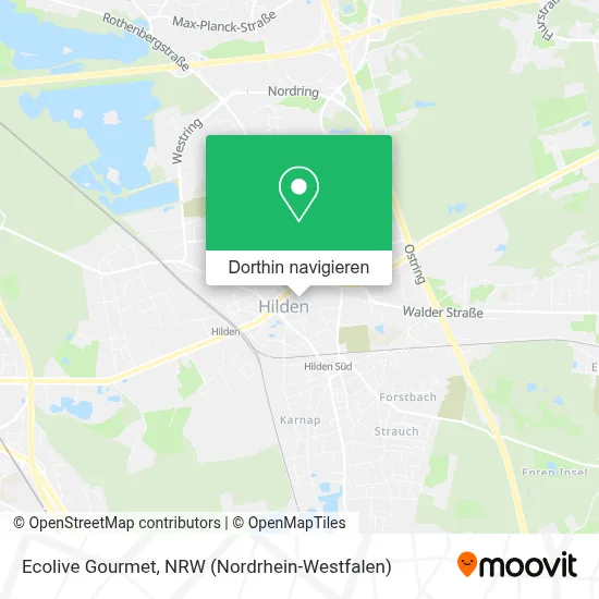 Ecolive Gourmet Karte