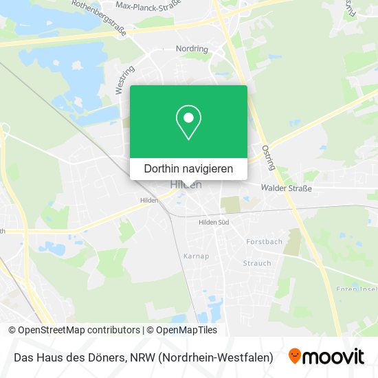 Das Haus des Döners Karte