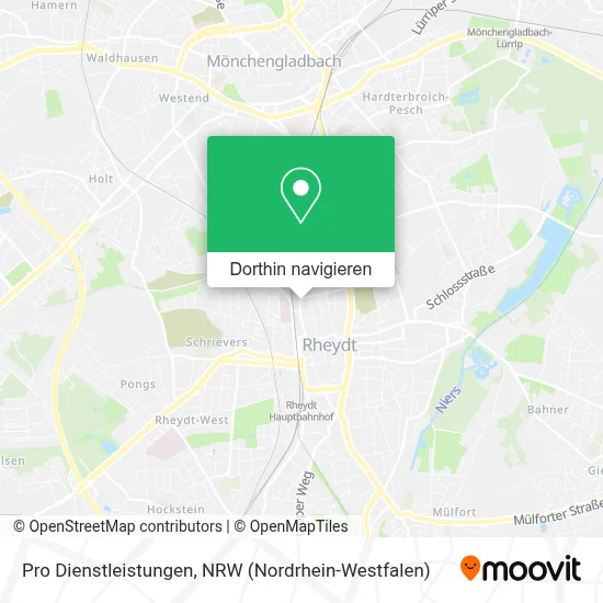 Pro Dienstleistungen Karte