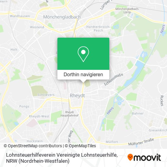 Lohnsteuerhilfeverein Vereinigte Lohnsteuerhilfe Karte