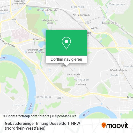 Gebäudereiniger Innung Düsseldorf Karte