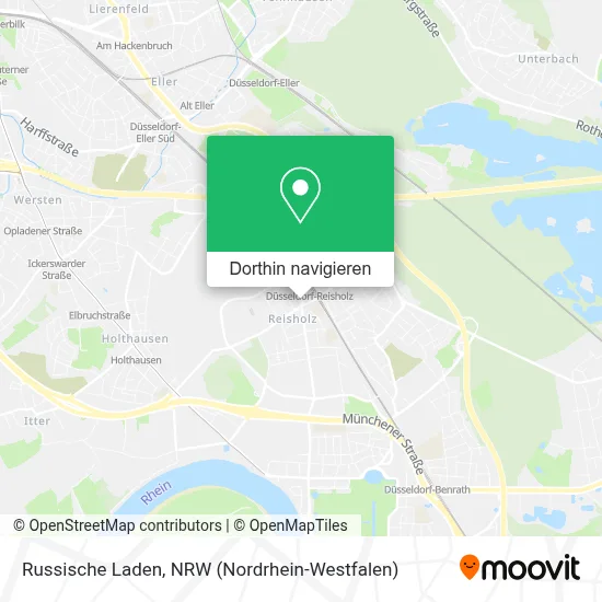 Russische Laden Karte