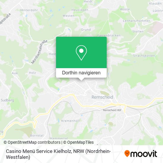 Casino Menü Service Kielholz Karte