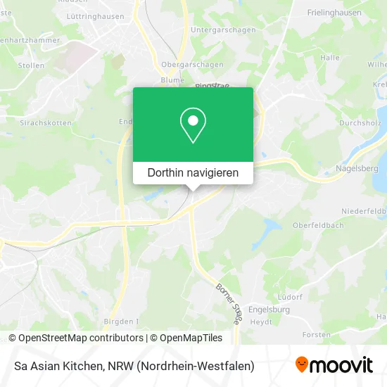 Sa Asian Kitchen Karte