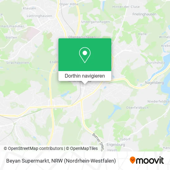 Beyan Supermarkt Karte