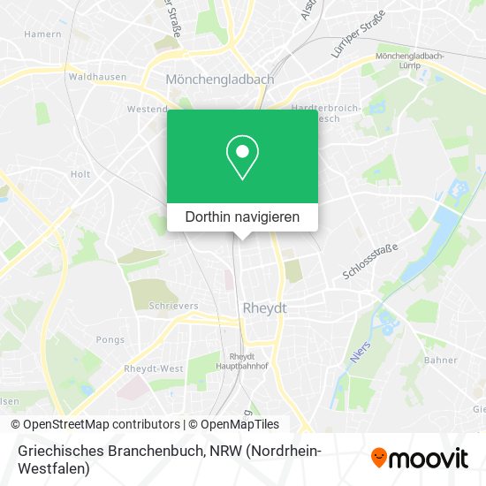 Griechisches Branchenbuch Karte