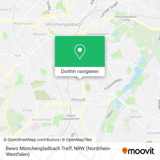 Bewo Mönchengladbach Treff Karte
