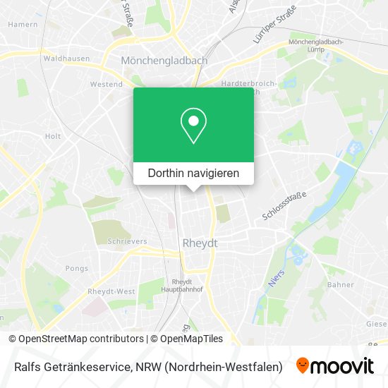 Ralfs Getränkeservice Karte