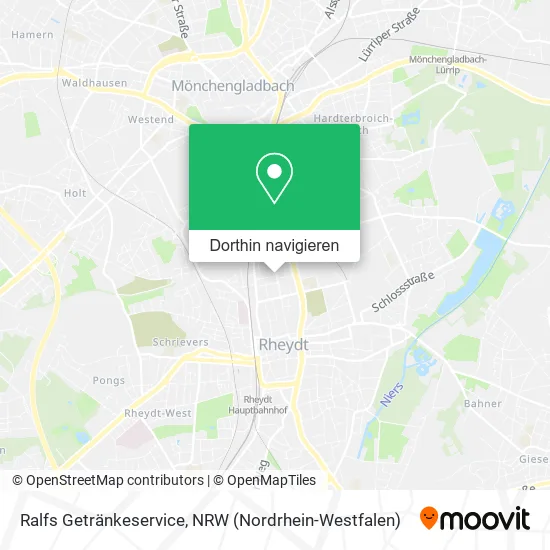 Ralfs Getränkeservice Karte