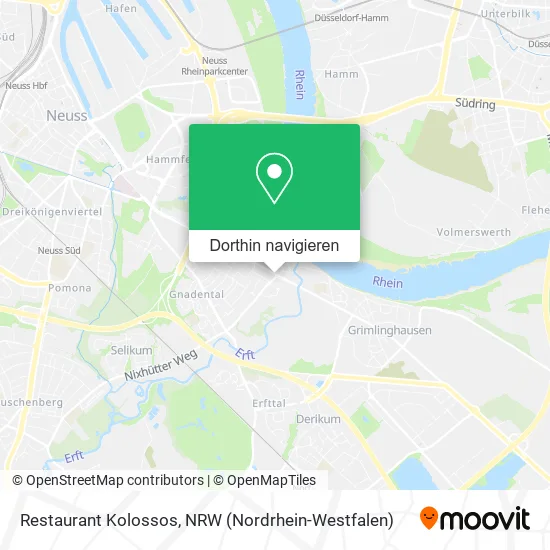 Restaurant Kolossos Karte