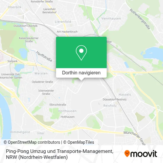 Ping-Pong Umzug und Transporte-Management Karte