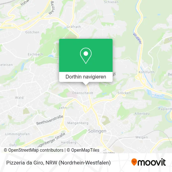 Pizzeria da Giro Karte