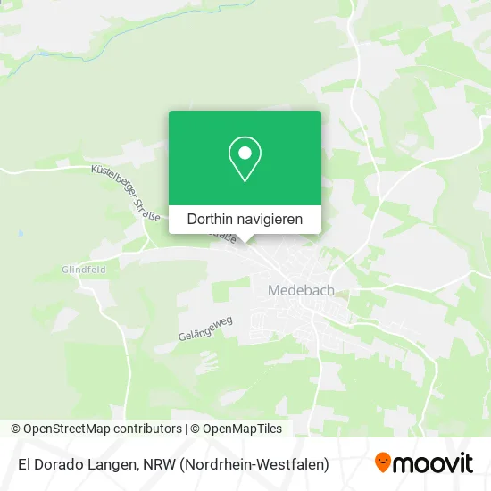 El Dorado Langen Karte