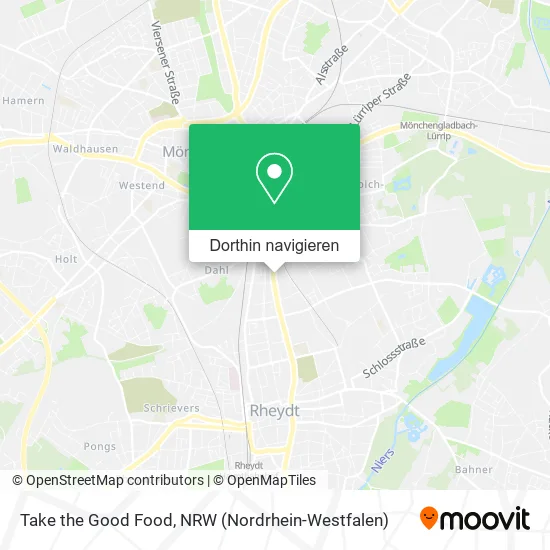 Take the Good Food Karte